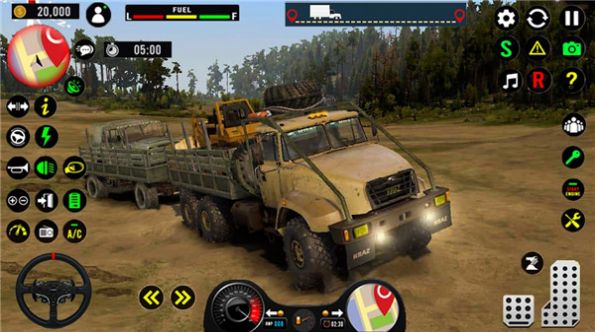 现代越野货物运输卡车(Modern Offroad Truck Games 3D)